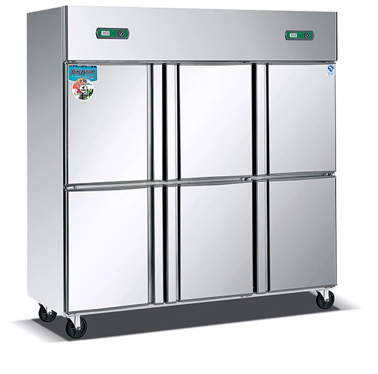 4 Door Upright Kitchen Freezer Refrigerator - Livoken Bakery Equipment